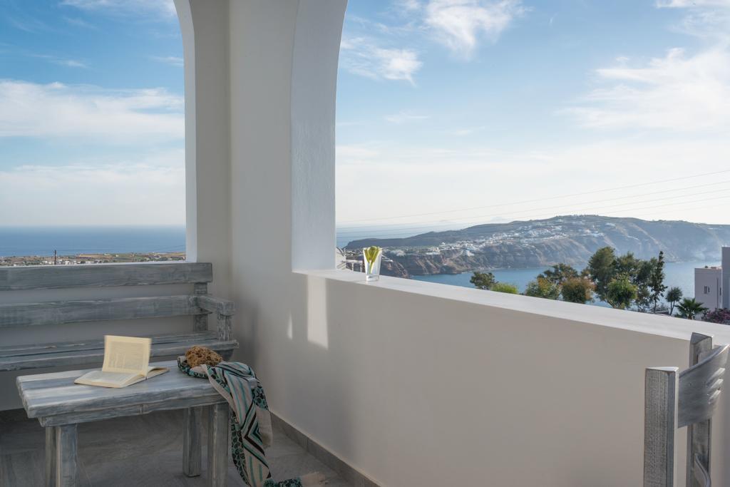 Aspronisi Luxury Villa With Caldera View Мегалохори Стая снимка